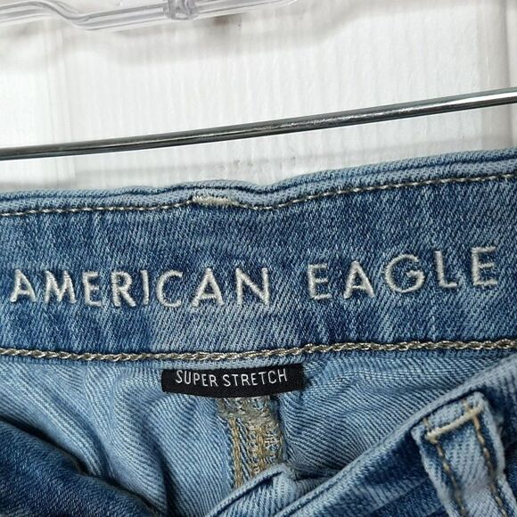 American Eagle Super Stretch Curvy Hi Rise Shortie sz 6 - Picture 5 of 8